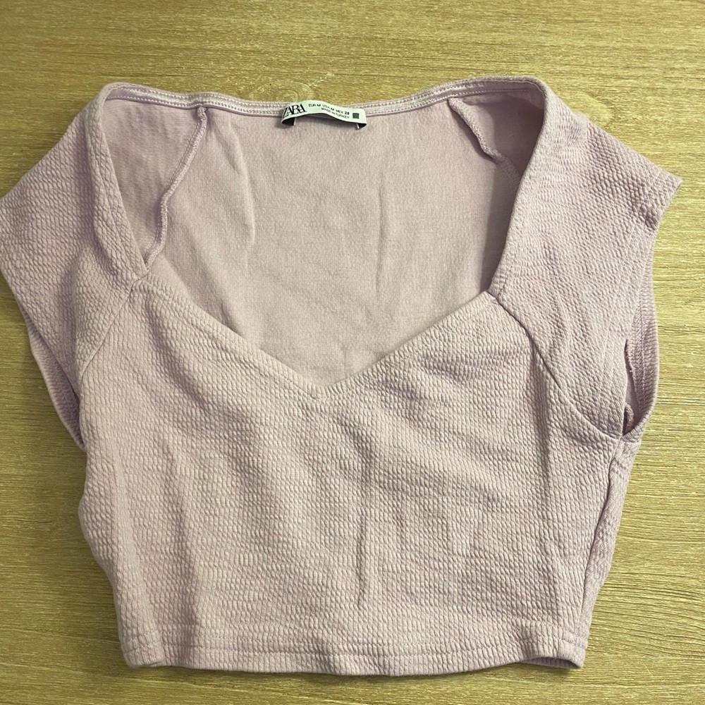 Cropped Zara tshirt